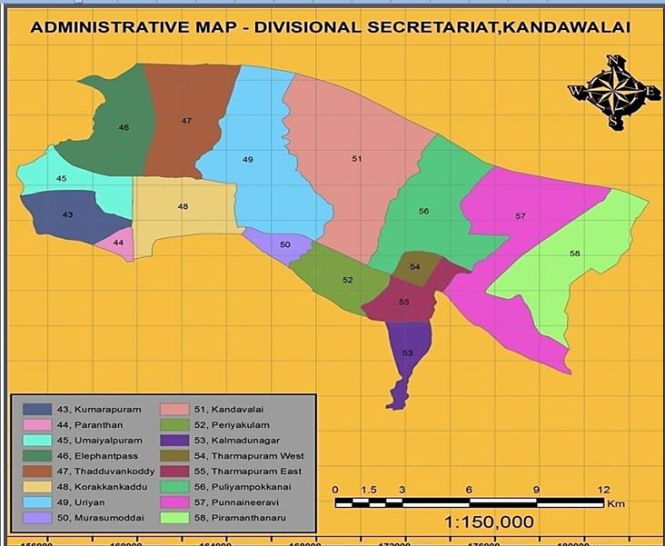 GN division Map